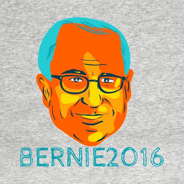 Bernie 2016 President WPA by retrovectors